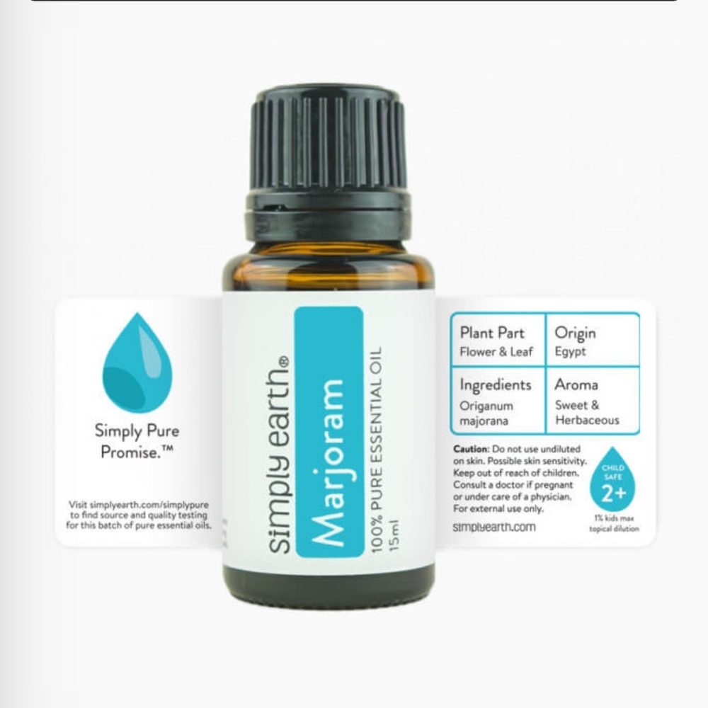 Simply Earth Marjoram Essential Oil